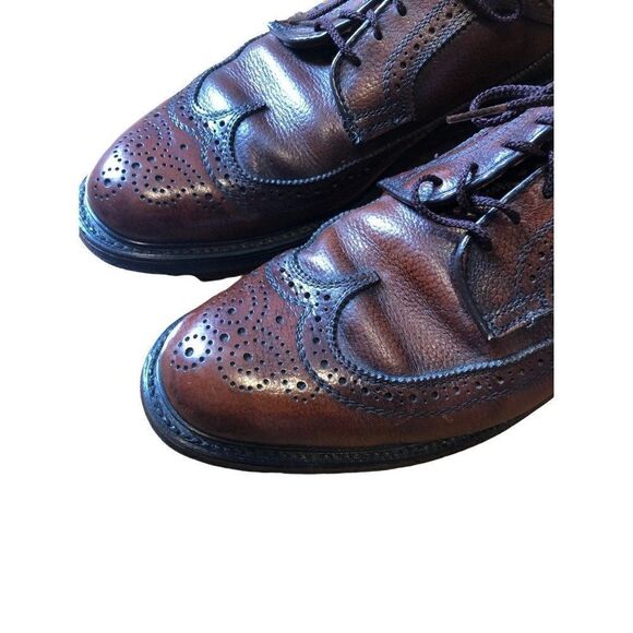 Vintage DEXTER Long Wing Oxford 10.5 C Leather Brown Shoes main image 8